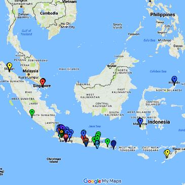 Lokasi dan Peta (Google Map) Program Kuliah Entrepreneur Nomor